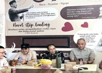 Silaturahmi Walikota, Wakil dan Ketua DPRD Cimahi ke Smart Library Garden